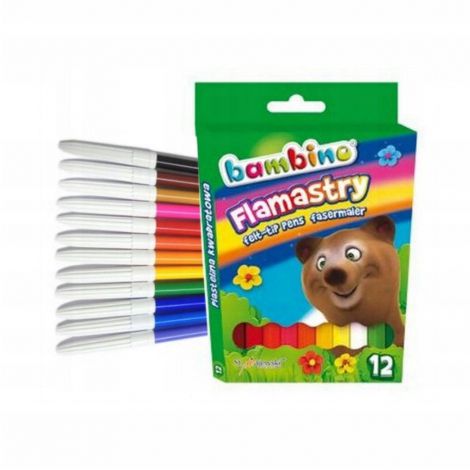 Pisaki Bambino, 12 kolorów - 2